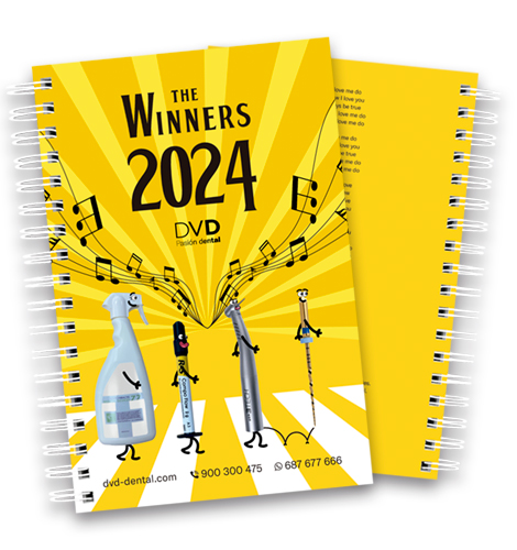 Agenda personalizada para DVD Dental.